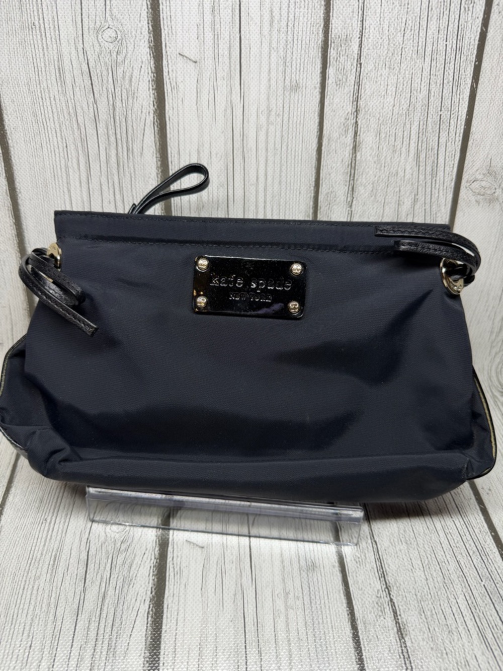 Kate Spade New York Bow Nylon Clutch or Cosmetic Bag